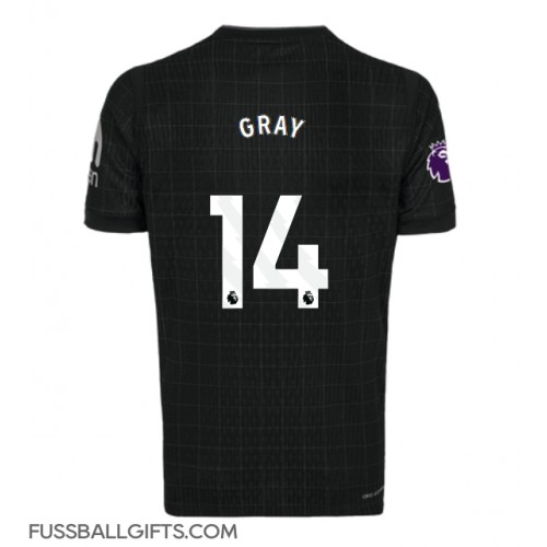 Tottenham Hotspur Archie Gray #14 Fußballbekleidung Auswärtstrikot 2025-26 Kurzarm